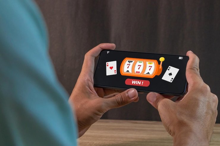 Tampilan beranda slot853 di ponsel